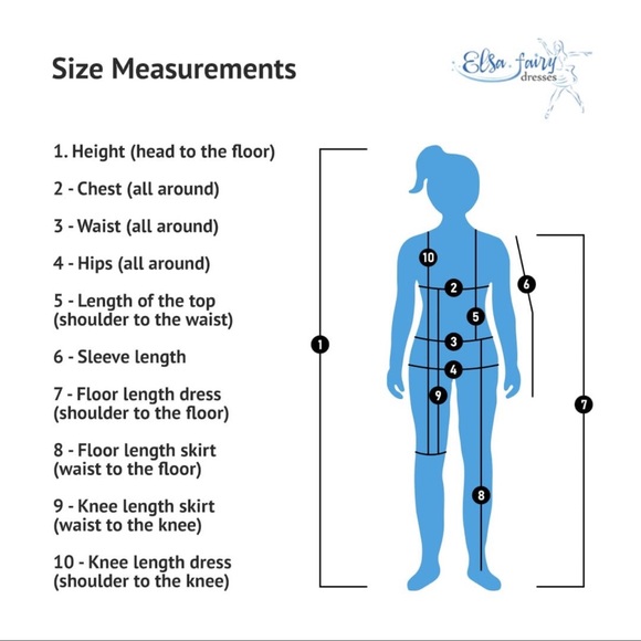 Girls white gown by Elsa Fairy - Picture 5 of 7